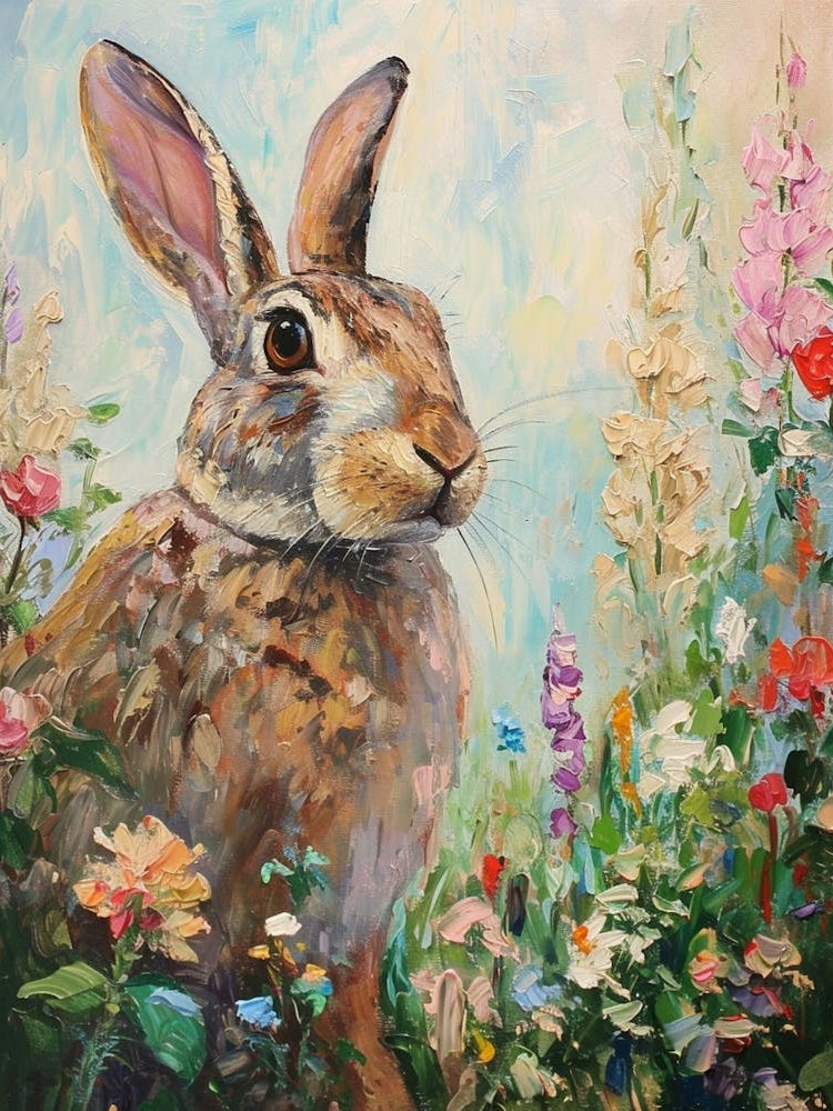 Dutch Rabbit Painting 2