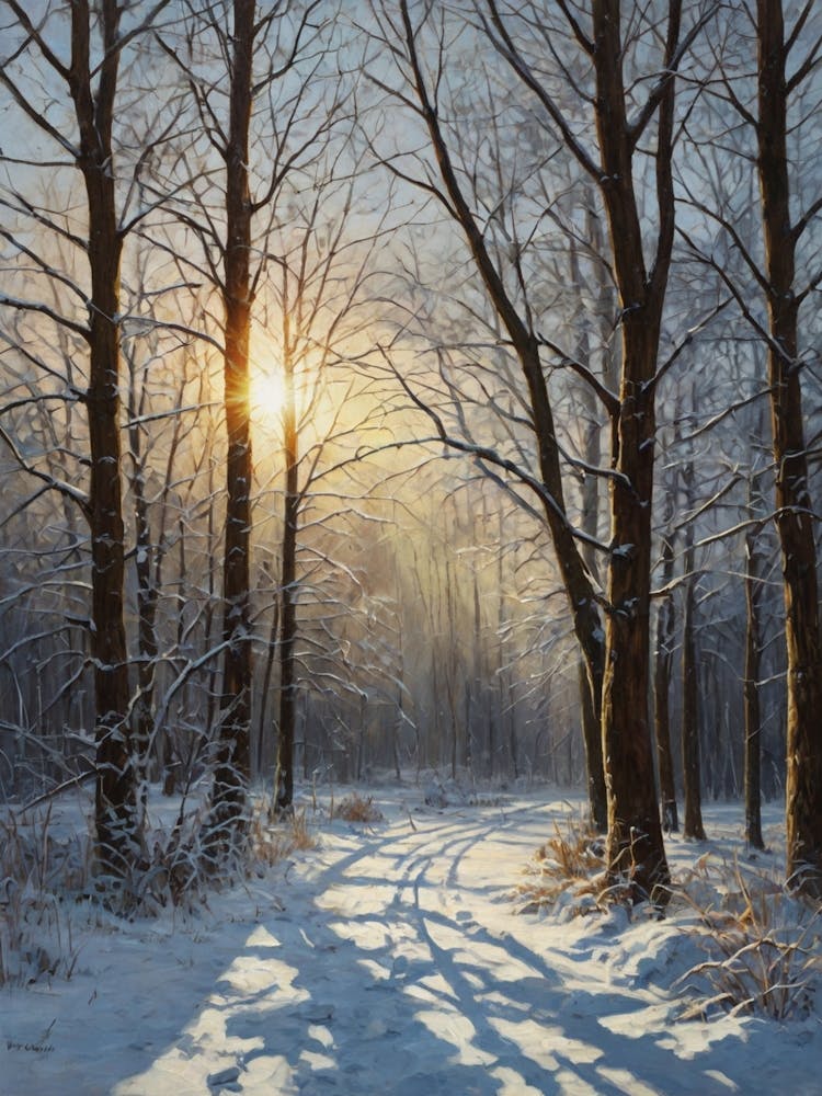 Winterpfad