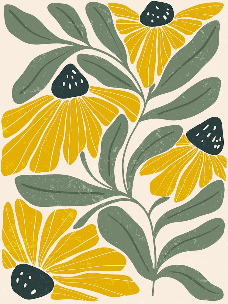 Yellow Daisies 1