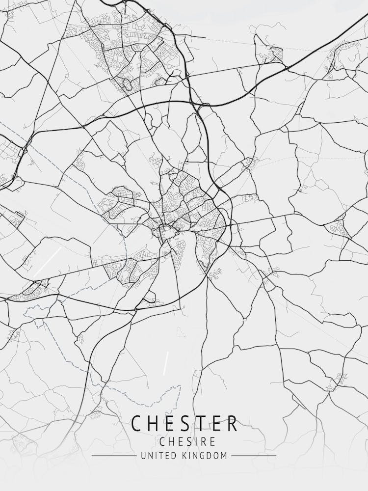 Chester City Map