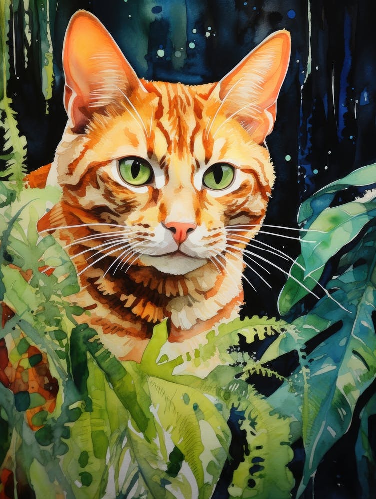 Orange Tabby Cat 3
