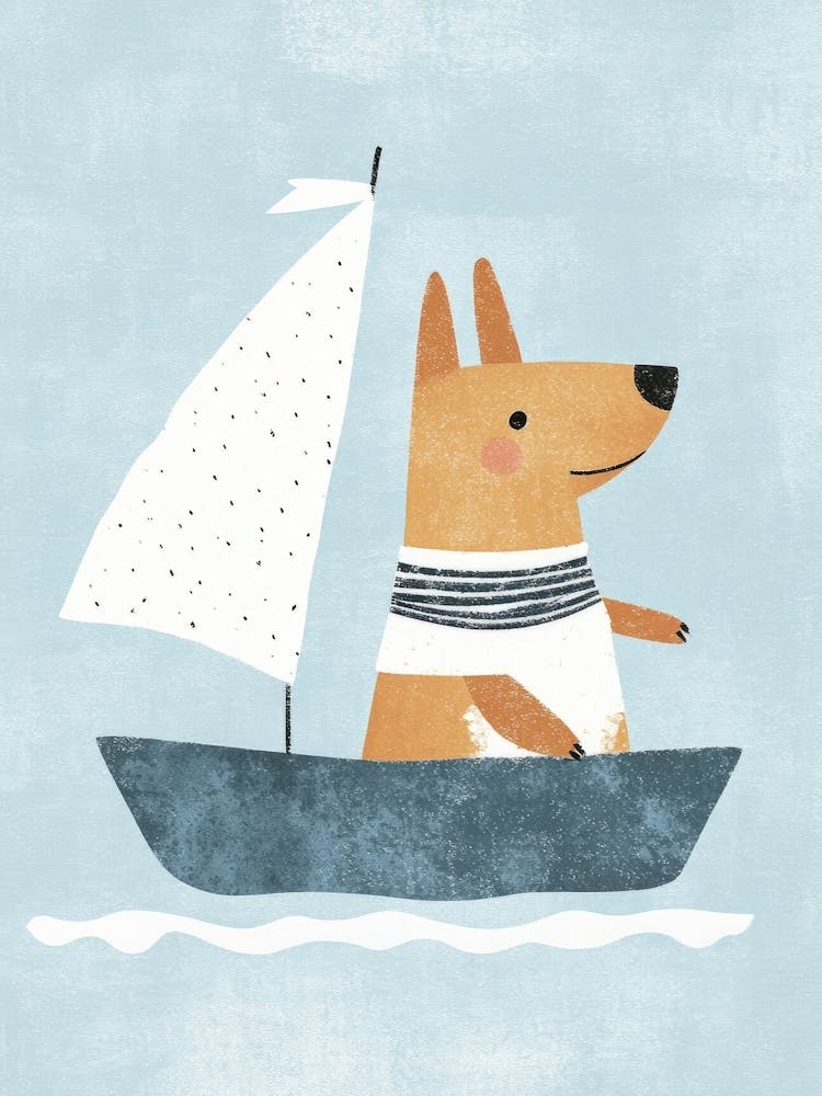 Sailboat Canvas Print
