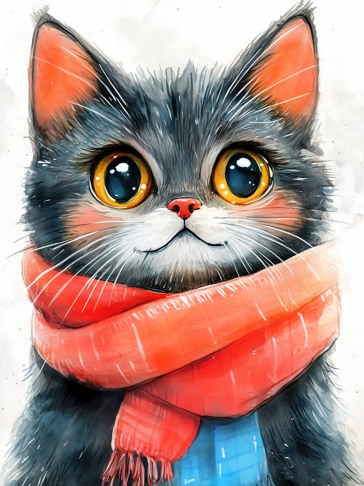 Winter Cat