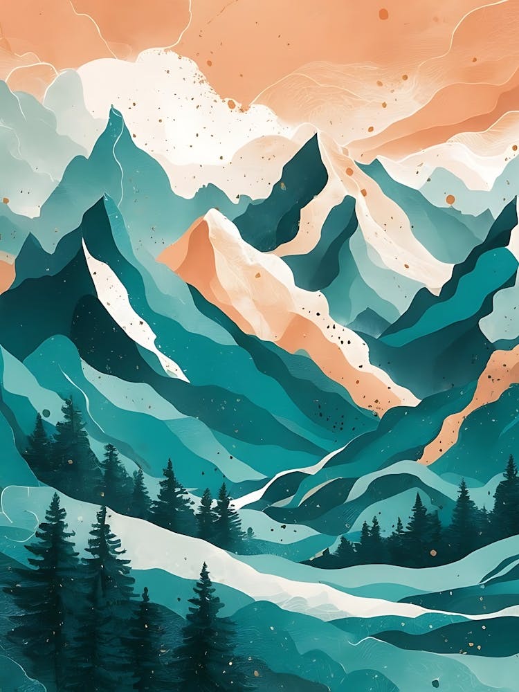 Mountain Landscape Painting