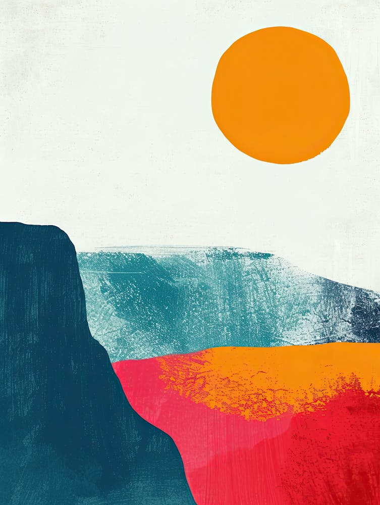 Atomic Pathways In Nostalgic Glow Mid Century Style