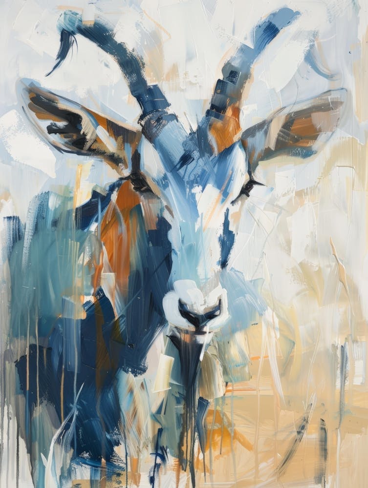 Goat Painting
