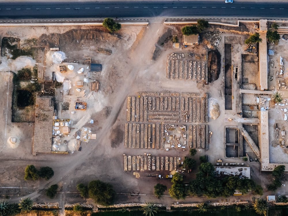 Aerial view of Luxor, Egypt 3