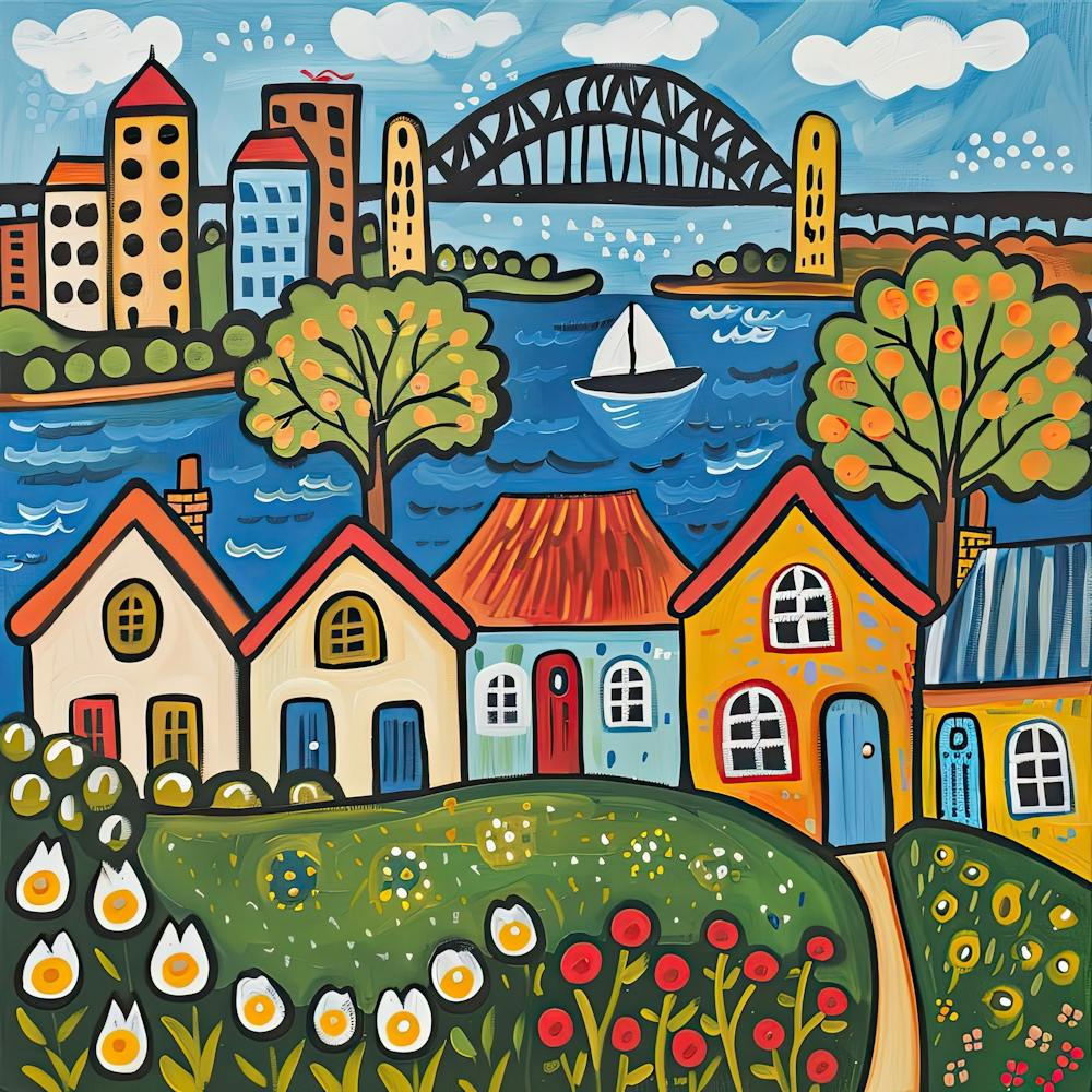 Kids Travel Illustration Sydney 3