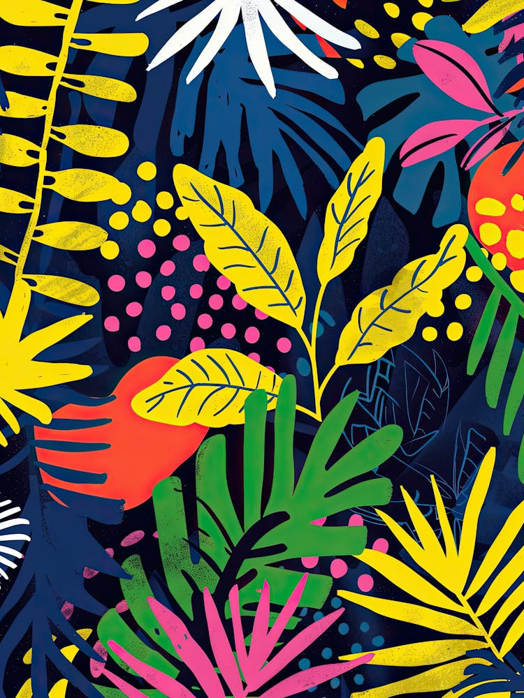 Sunset Radiance Matisse Style