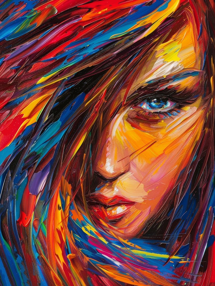 Abstract Of A Woman 42