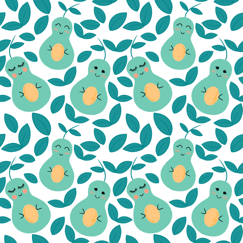 Kawaii Fruit Avocat 3