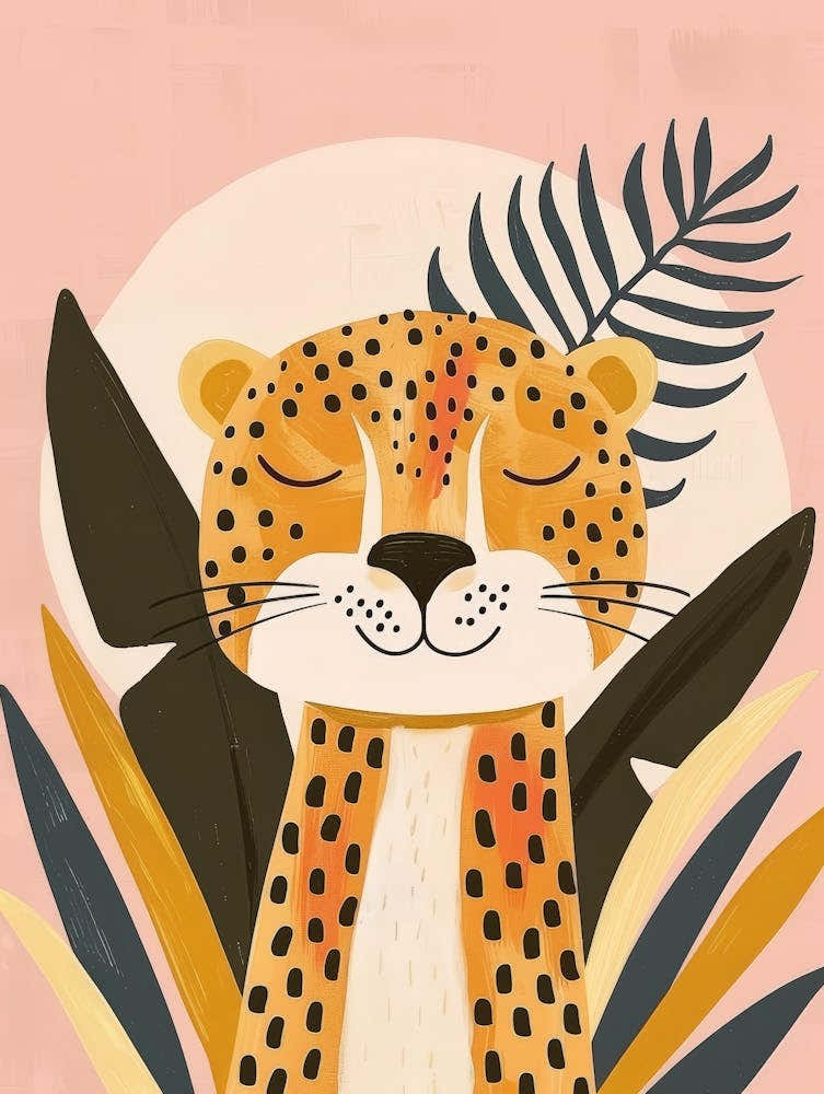 Cheetah Canvas Print 1
