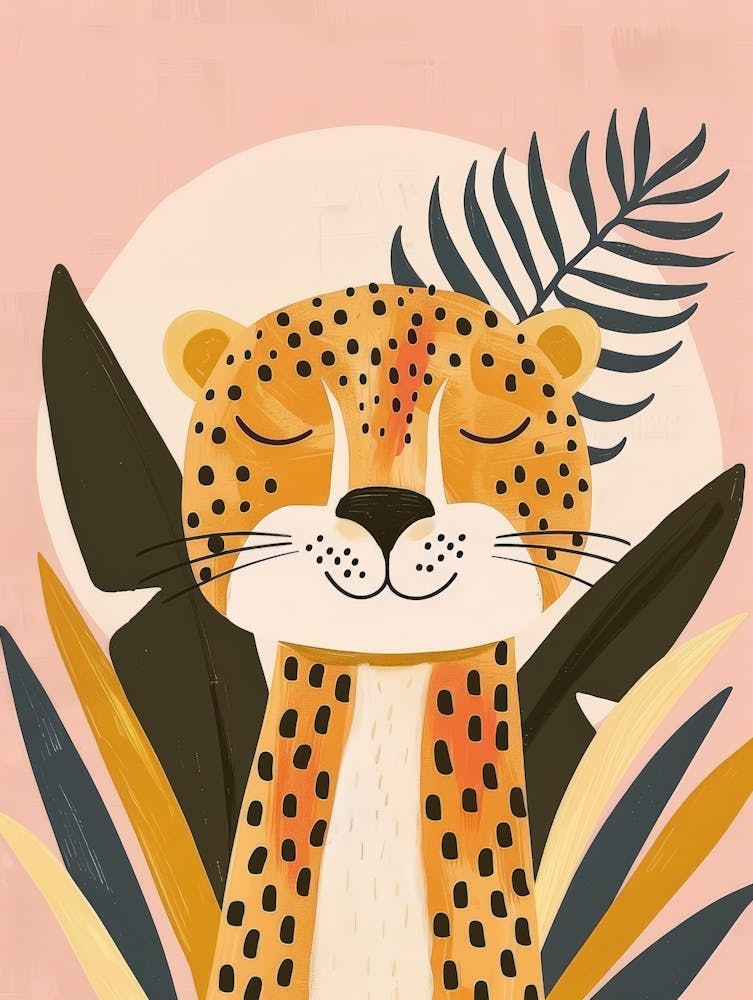 Cheetah Canvas Print 1