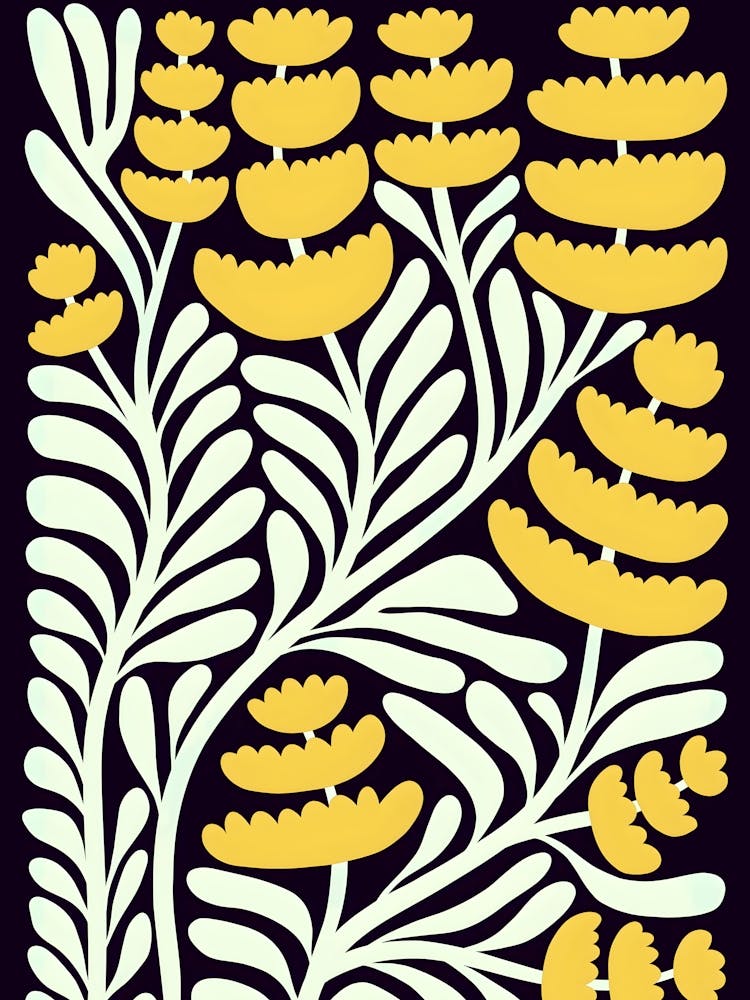 Henri Matisse Yellow Hibiscus