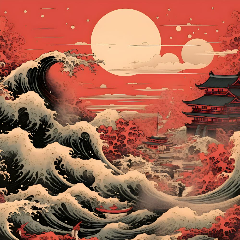 Great Wave Over Japan