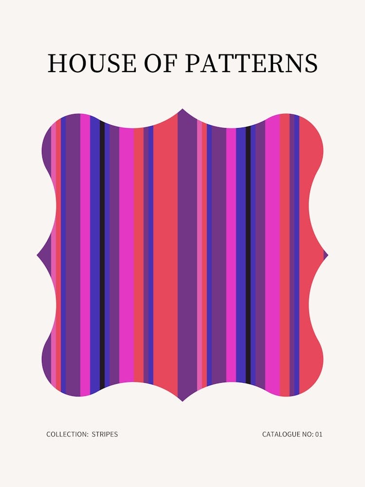 Stripes Pattern Poster 1