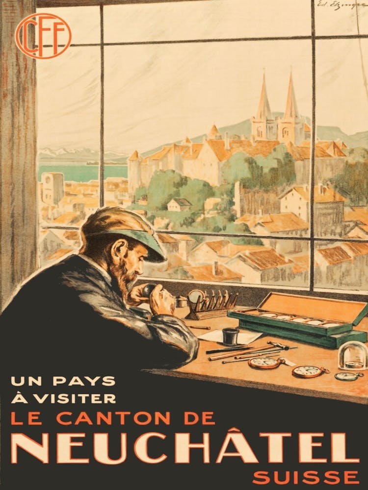 The Watchmaker From Neuchatel, Switzerland