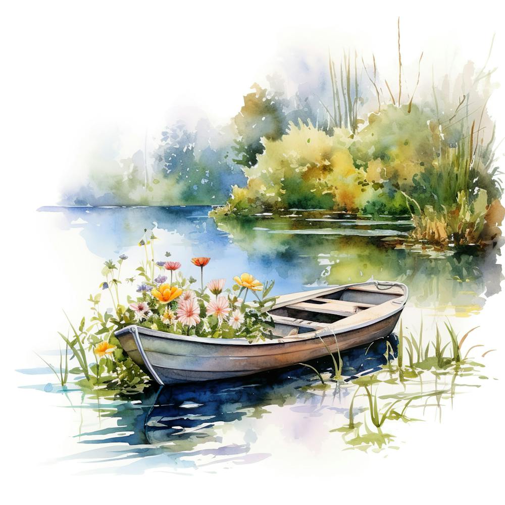 Boat On The Lake