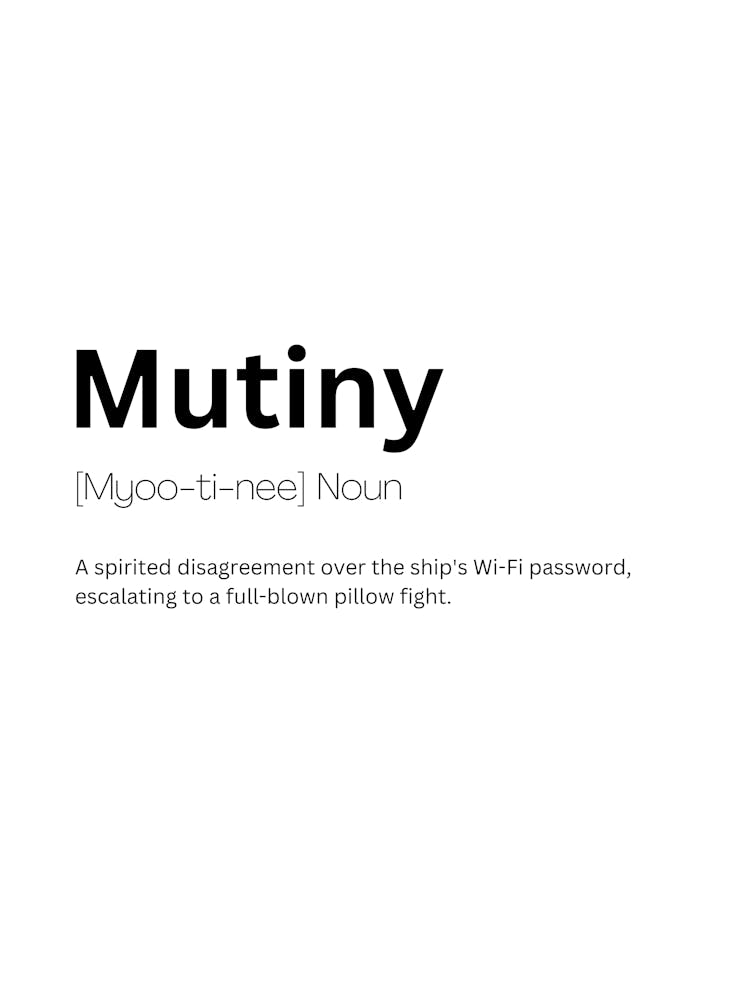 Mutiny Definition Meaning