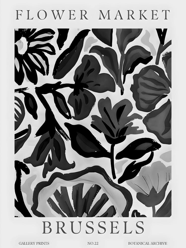 Flower Market Brussels