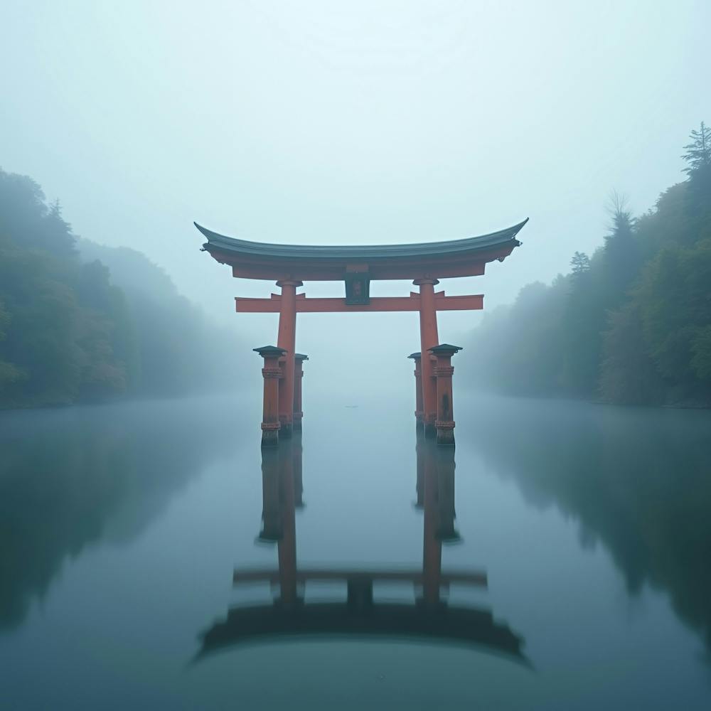 Foggy Torii Gate