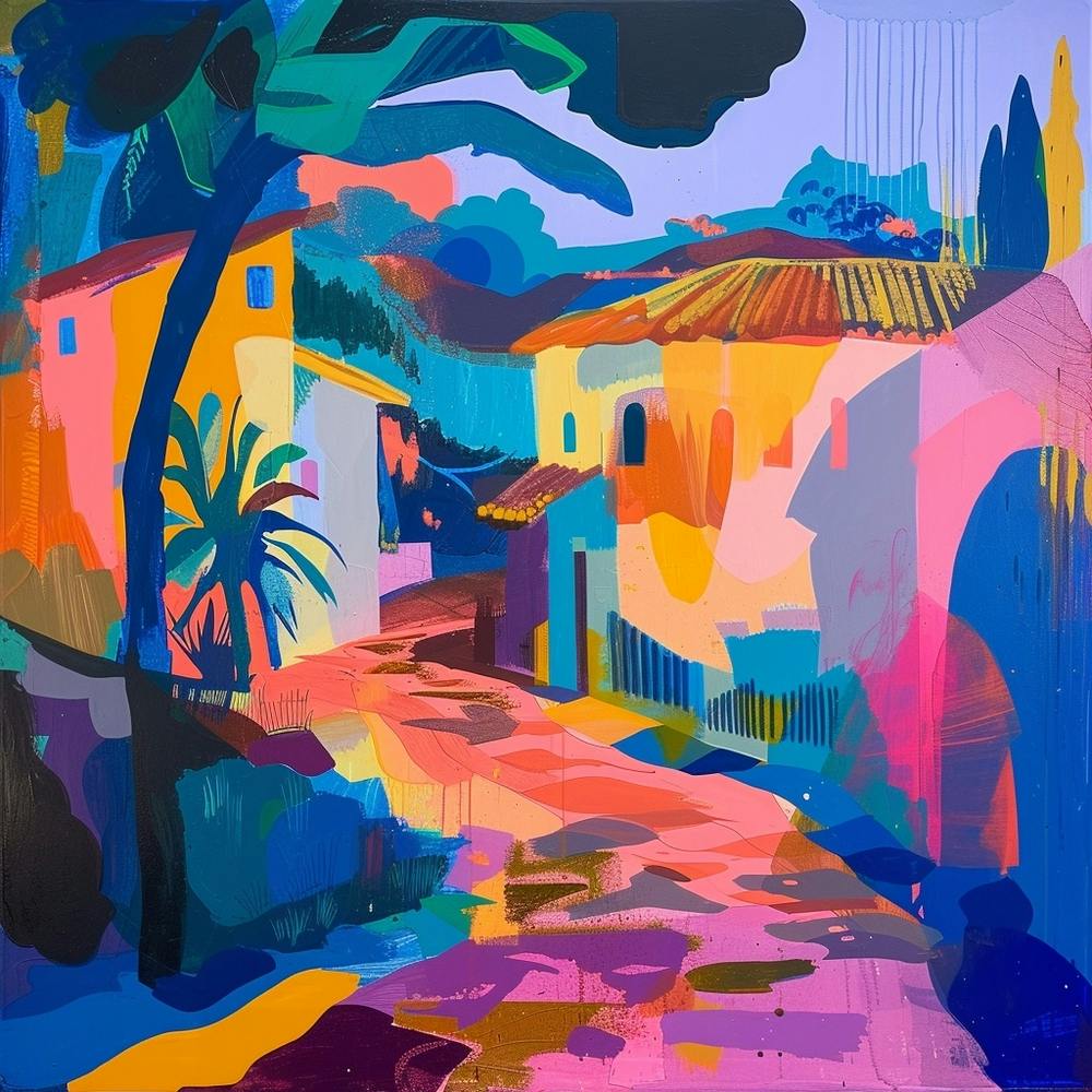 Abstract Travel Collection Granada Nicaragua 4