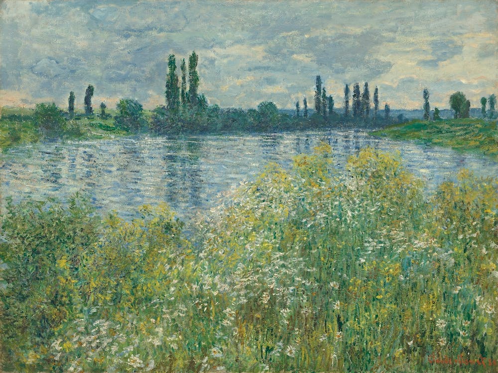 Banks Of The Seine, Vétheuil (1880), Claude Monet