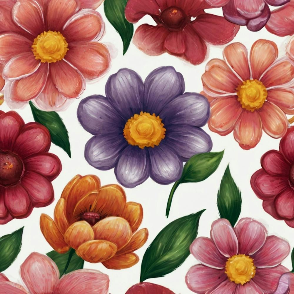 Watercolor Flowers 17