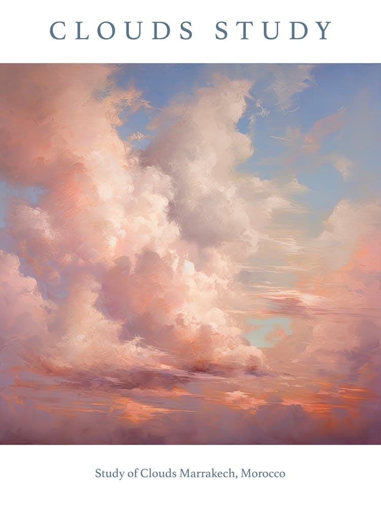 Study Of Clouds Marrakech, Morocco