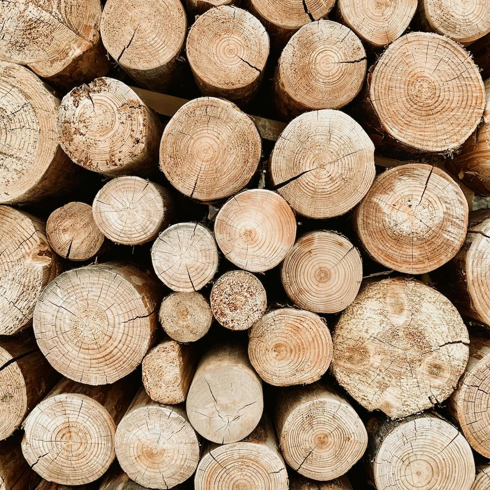 Wood Pile Firewood Square