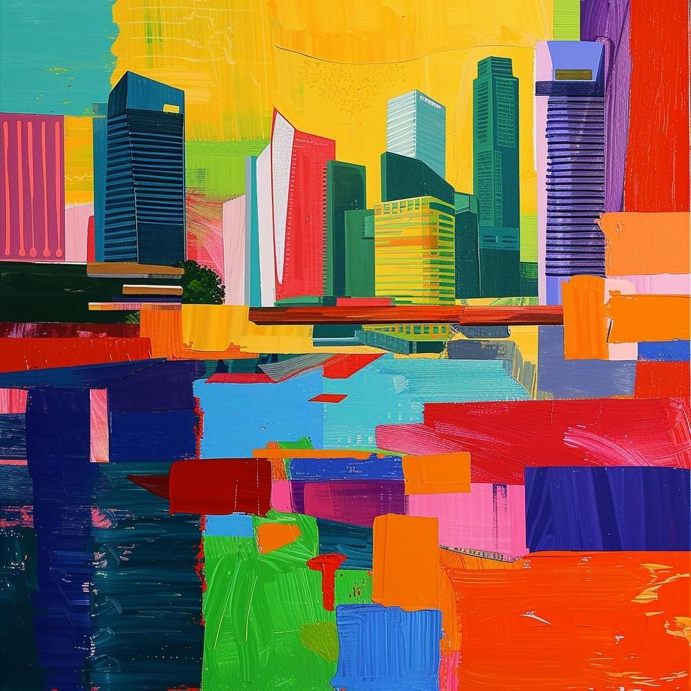 Abstract Travel Collection Singapore 4