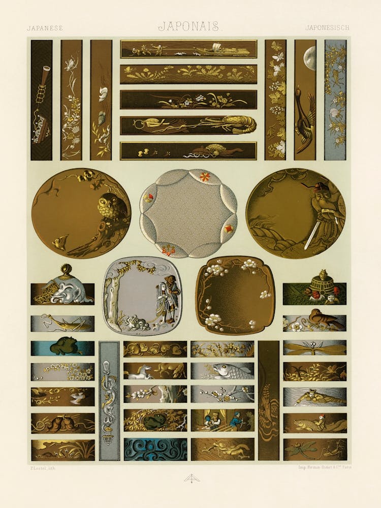 Japanese Pattern, Albert Racine