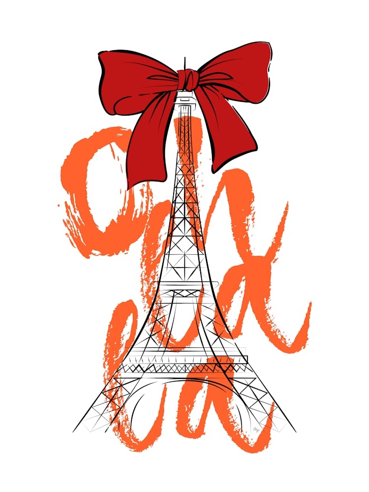 Oh La La Eiffel Tower