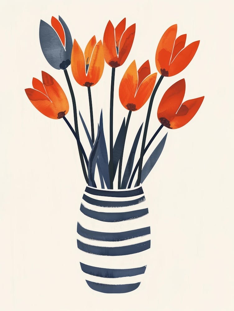 Tulips In A Vase 15