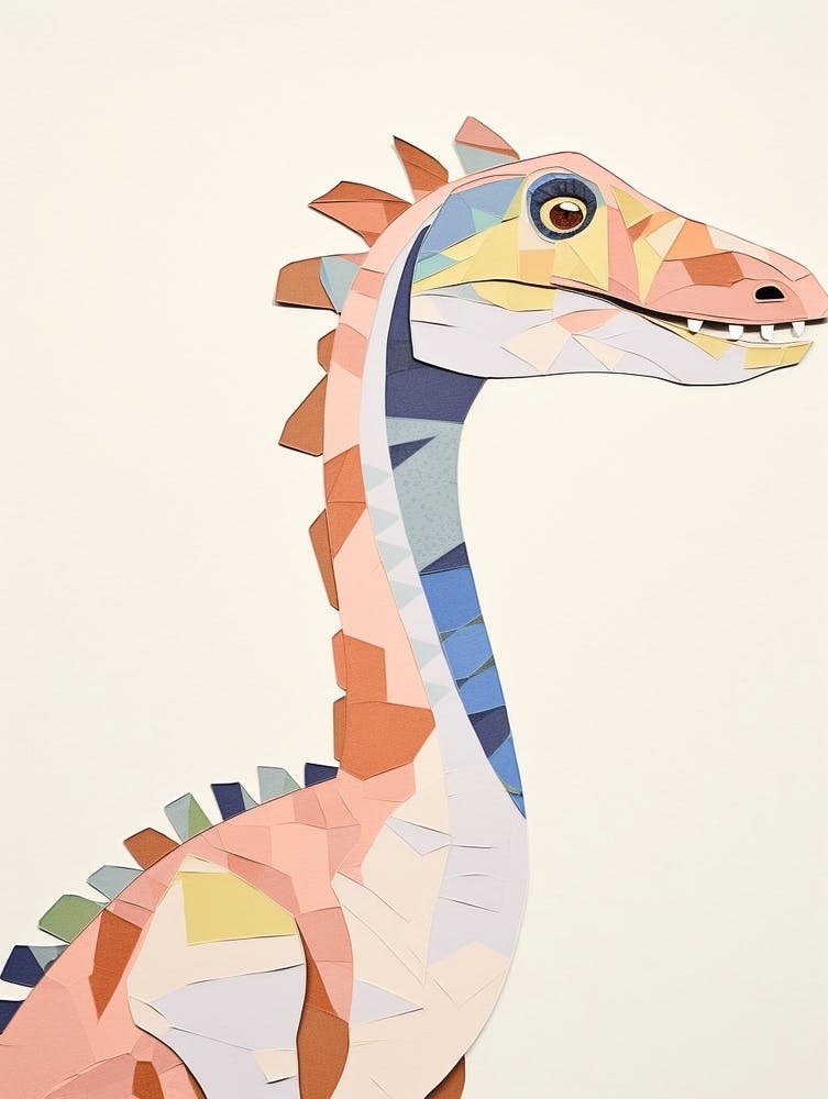 Nursery Dinosaur Art Sinraptor 1