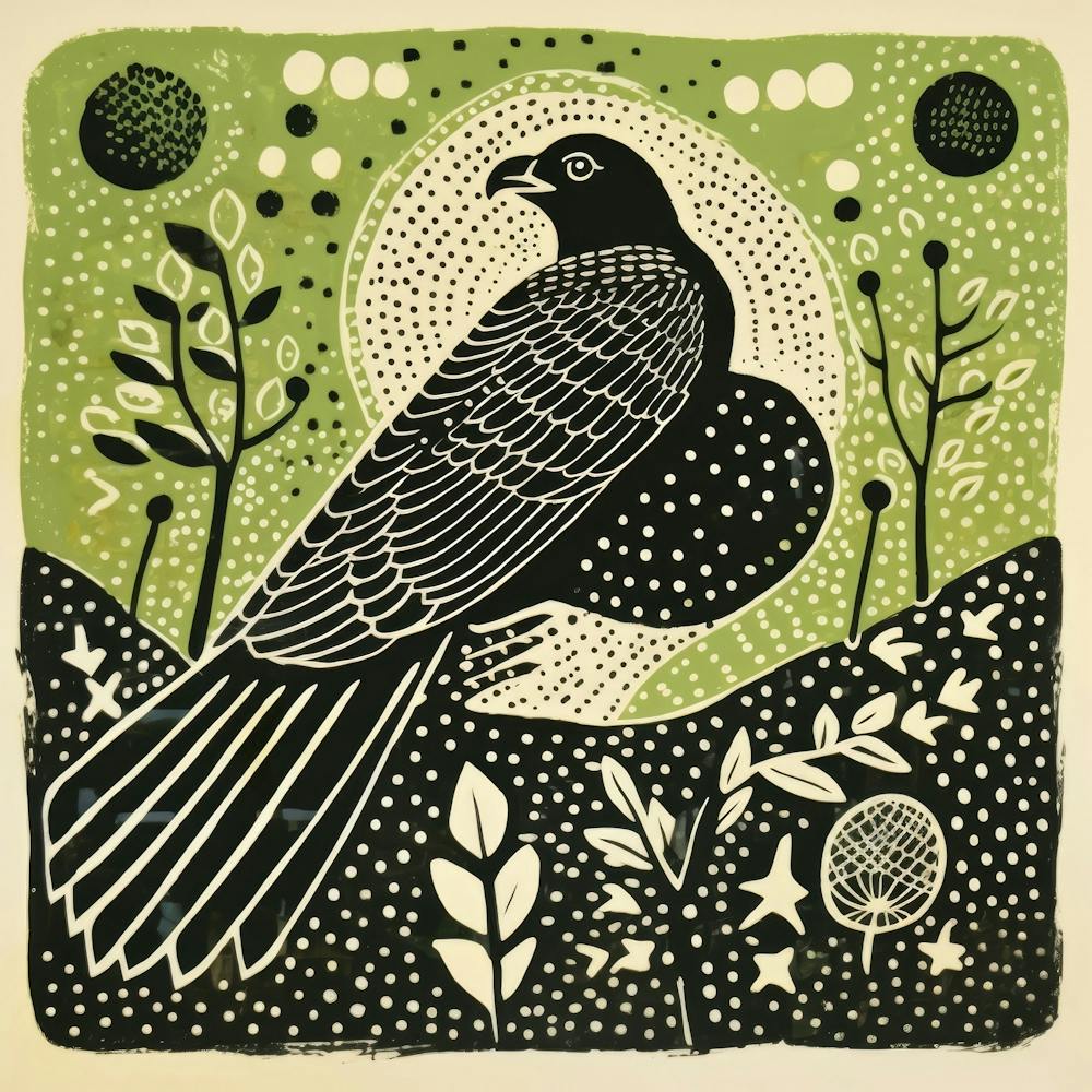 Owl And Crow