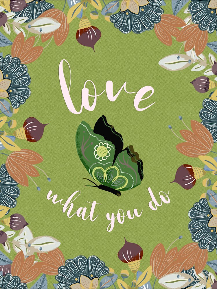 Nature-Inspired Motivational Butterfly