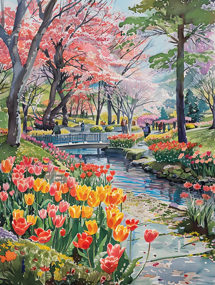 Tulips In The Park 2