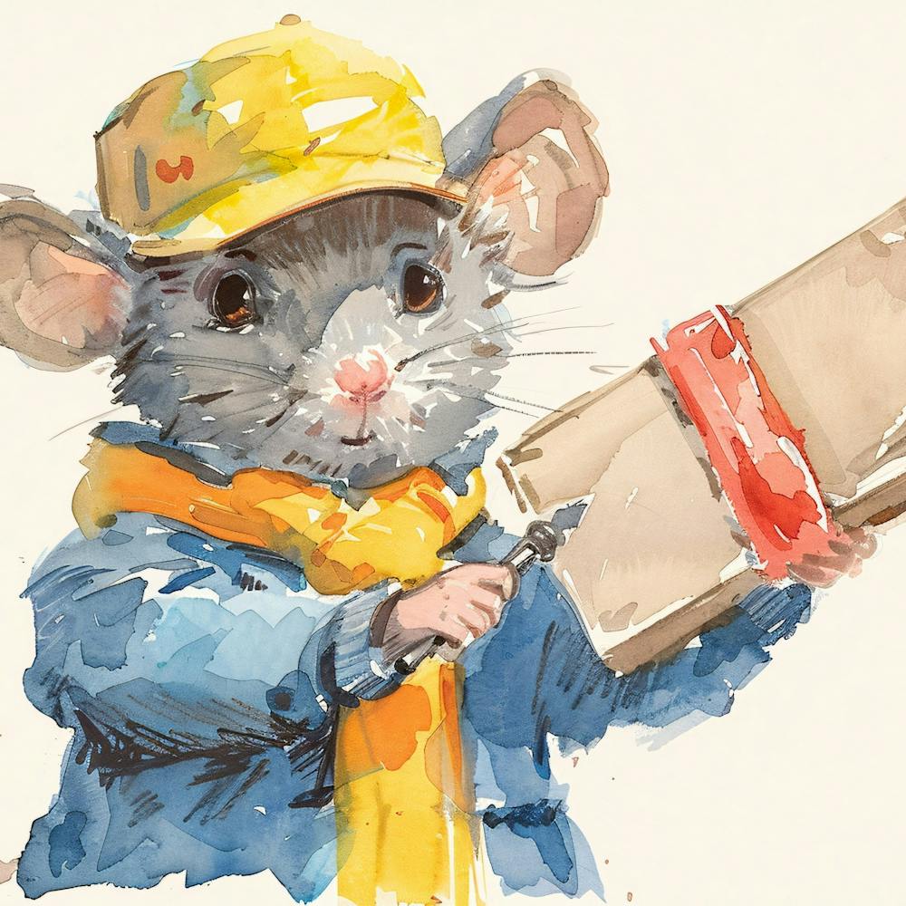 Mouse With A Package