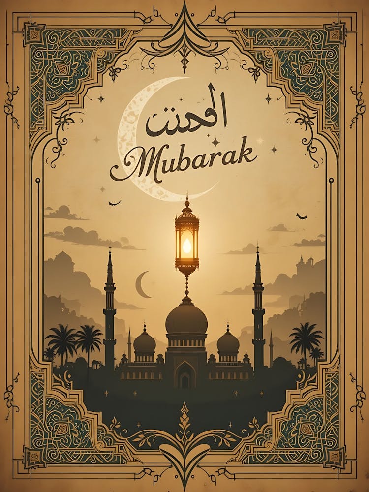Islamic Greeting Card 1