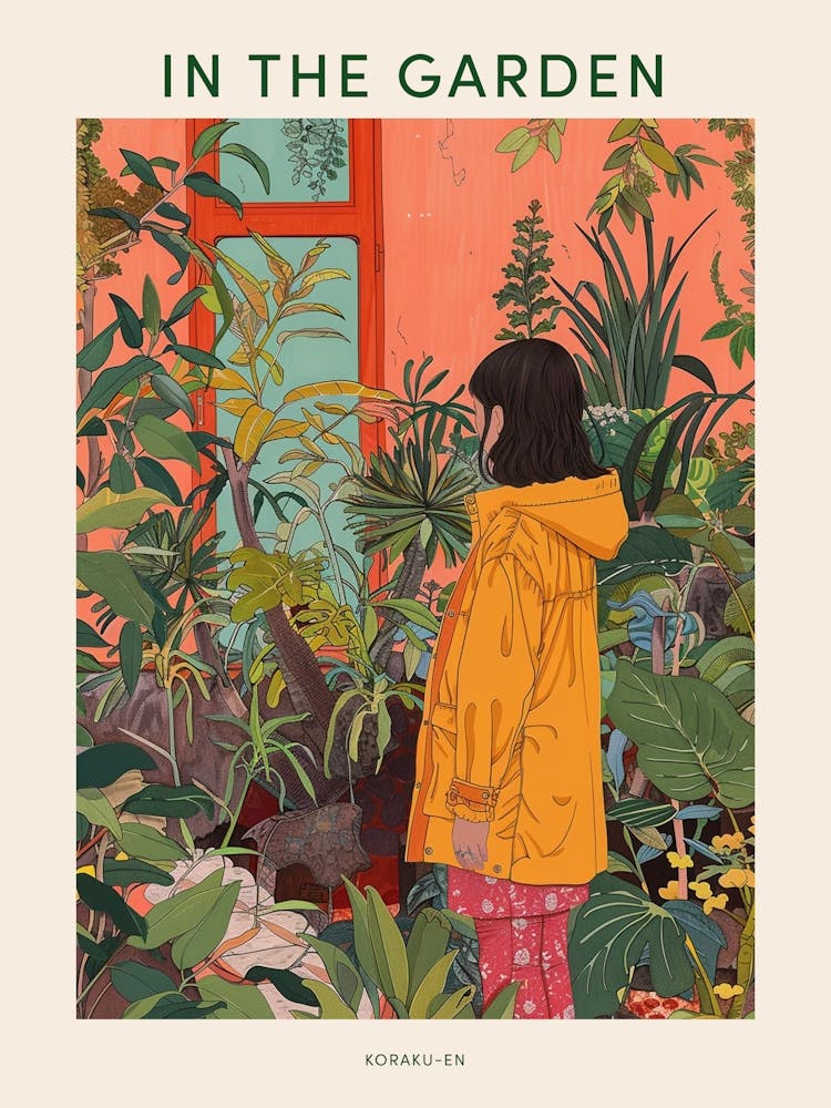 Im Garten Poster Koraku En Japan 3