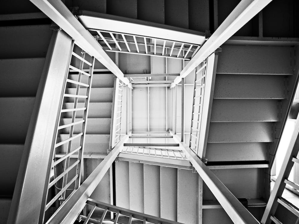 Wendeltreppe S/W