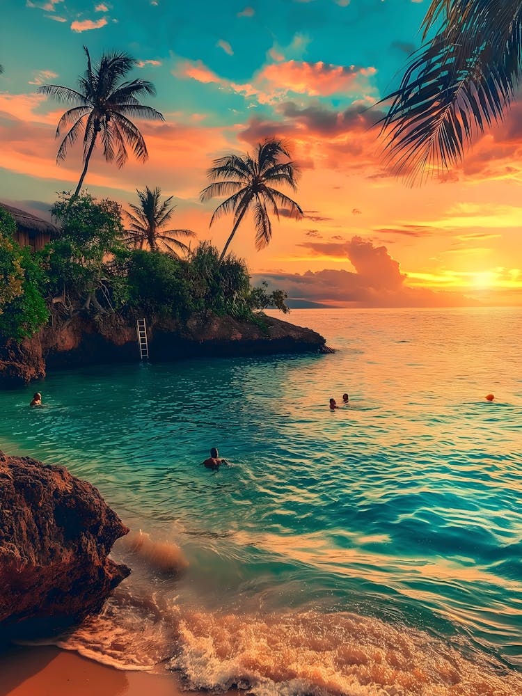 Sunset At The Beach 10