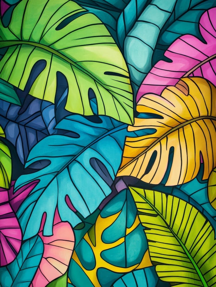 Tropical Leaves 246