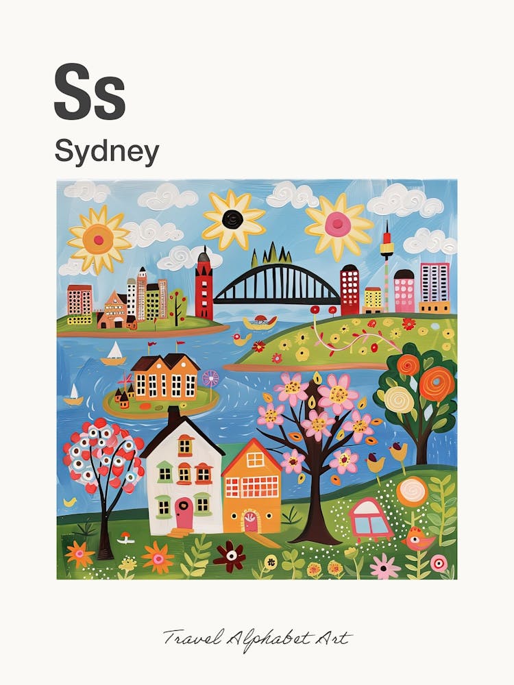 Kids Travel Alphabet  Sydney 4