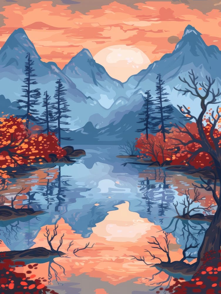 Autumn Landscape Painting 1