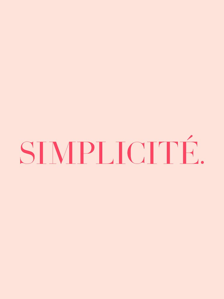 Simplicite