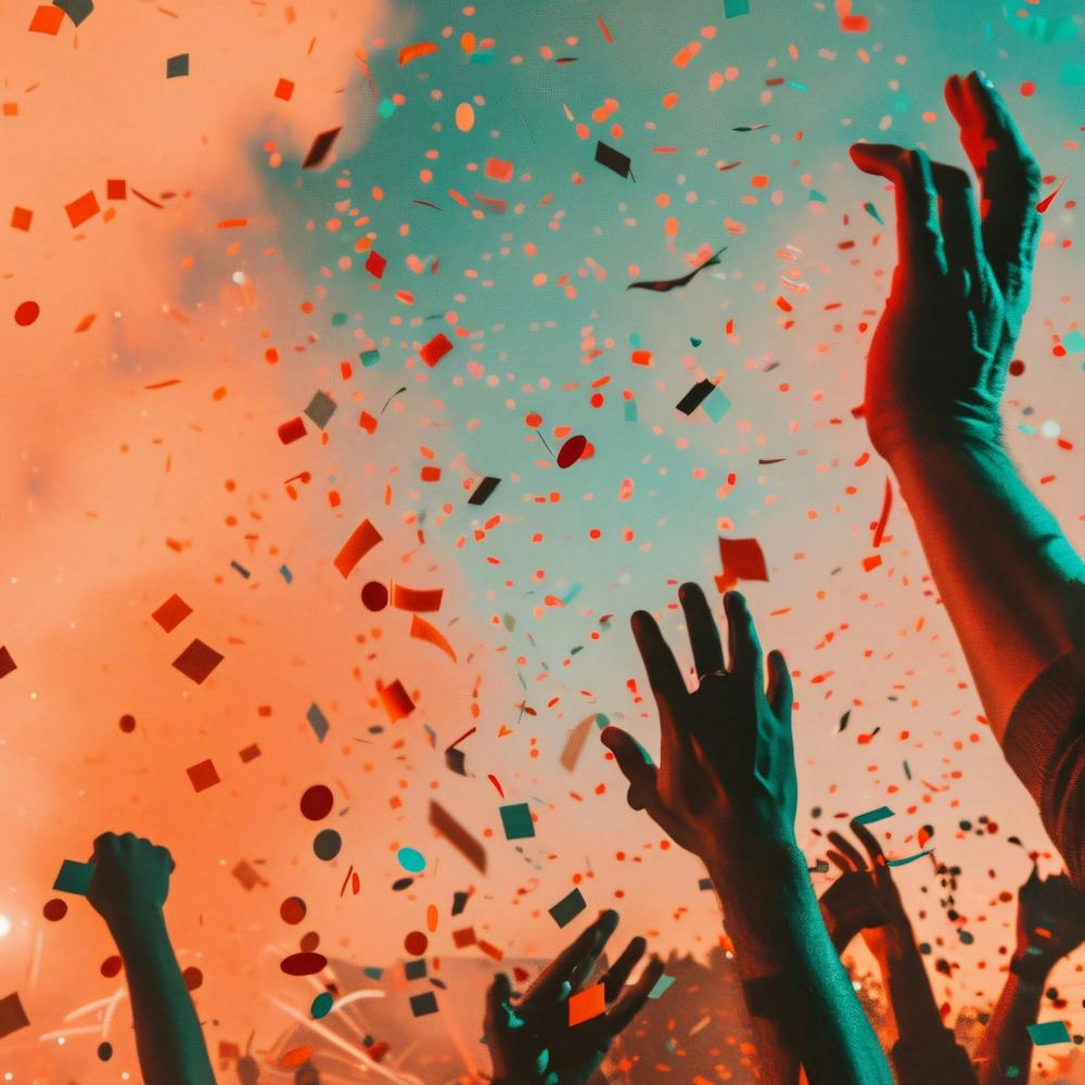 Confetti In The Air 4
