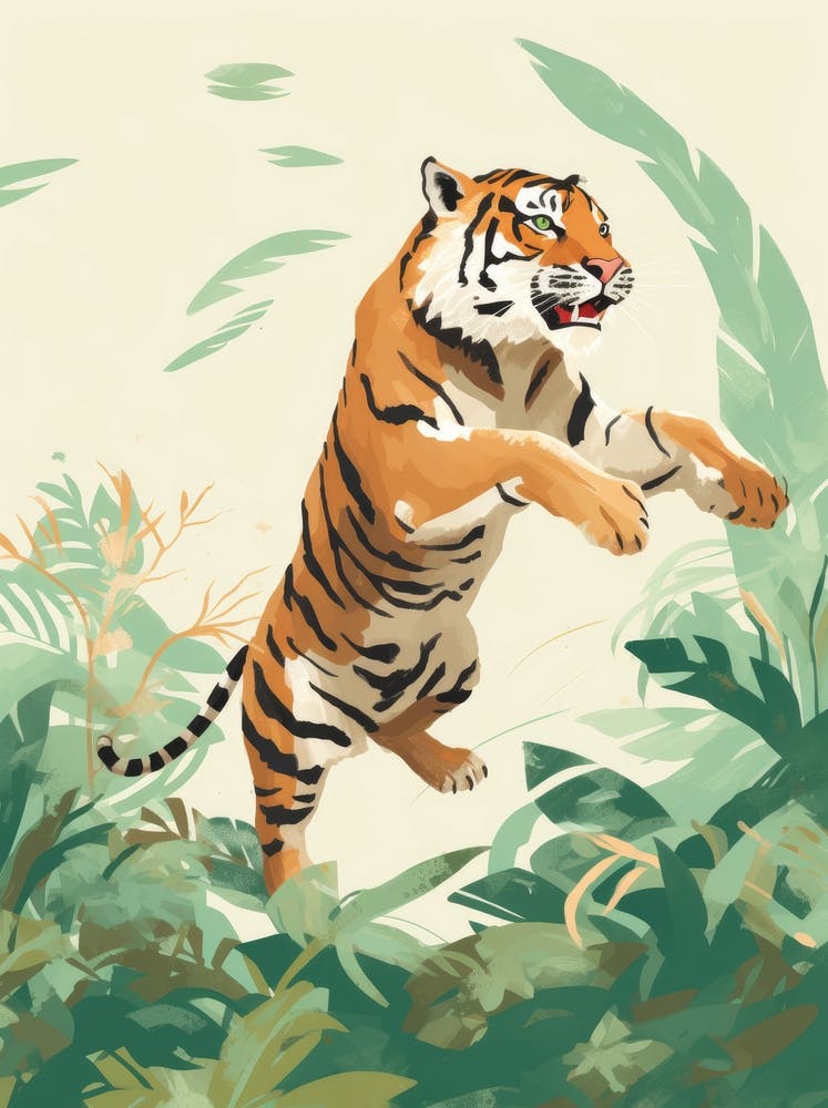 Tiger In The Jungle 37