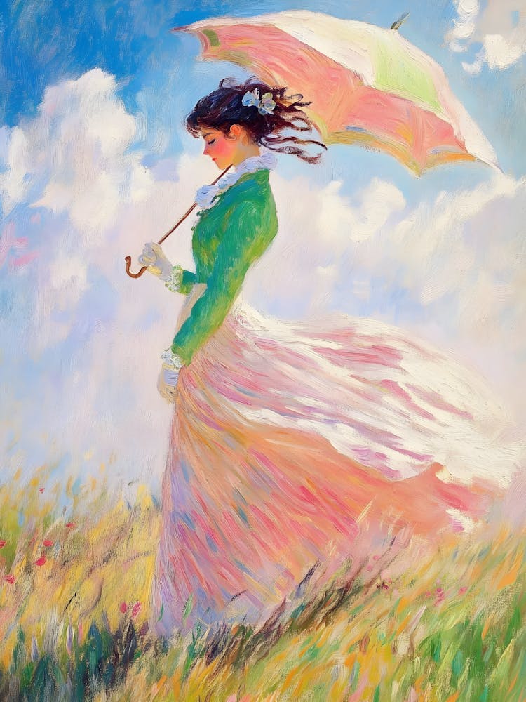 Girl With An Umbrella